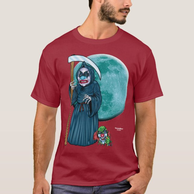Camisa má do palhaço T - Ceifador (Frente)