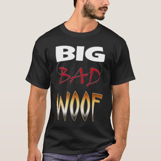 Camisa MÁ GRANDE do WOOF (Frente)