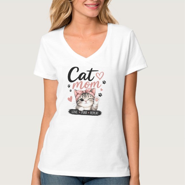 CAMISA MÃE DE GATO (Frente)