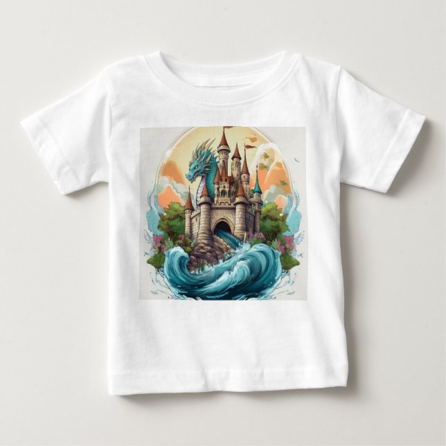 Camisa Magical Castle e Dragão (Frente)