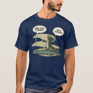 Camisa mais atrasada do jacaré
