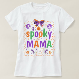Camisa mama assustadora, mama da família correspon