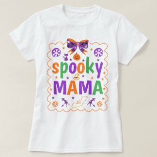 Camisa mama assustadora, mama da família correspon