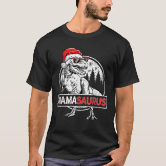 Camisa Mamasauro T Dinossauro Pijama de Natal T re