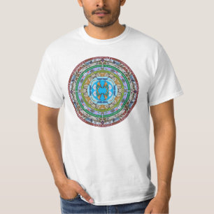Camisa Mandala T do Estado de Connecticut