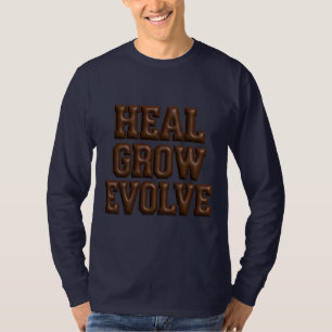 Camisa Manga Longa 3D Heal Grow Evolve Puffy