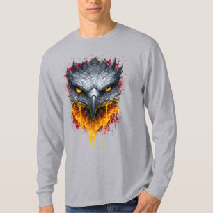 Camisa Manga Longa Burning Eye Hawk Splatter