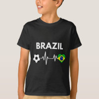 Camisa Manga Longa com Desenho de Coração Batendo