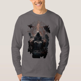 Camisa Manga Longa de Fantasia Sombria com Mago En