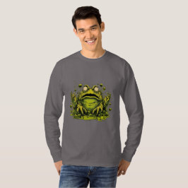 Camisa Manga Longa de Sapo Mutante Tóxico Assustad