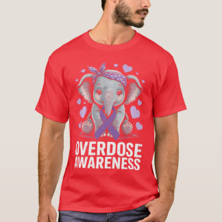 Camisa Manga Longa Elefante Fofo Conscientização S