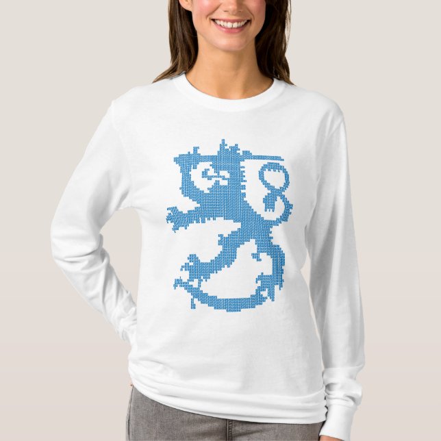 Camisa Manga Longa Feminina Sisu Lion (Frente)