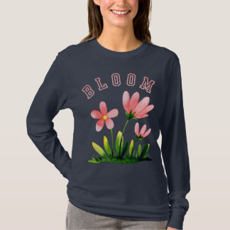 Camisa Manga Longa Floral Bloom