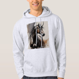 Camisa Manga Longa Pintura de Cavalo