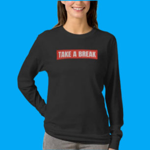 Camisa Manga Longa Take A Break – Modo Descanso