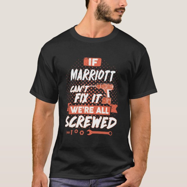 Camisa MARRIOTT, camisa de presente MARRIOTT (Frente)