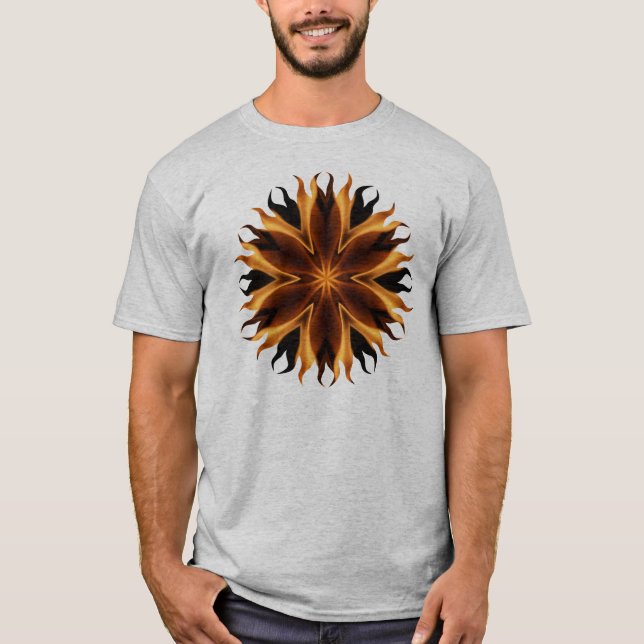 Camisa Masculina Chamas (Frente)