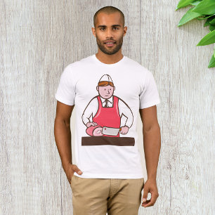 Camisa Masculina de Açougueiro
