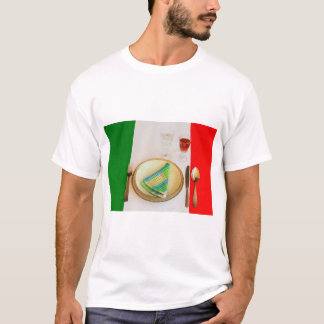 CAMISA MASCULINA DE COZINHA ITALIANA