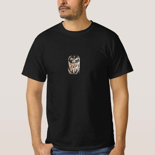 CAMISA MASCULINA DE ESTILO DE ARTE E DESIGN (Frente)
