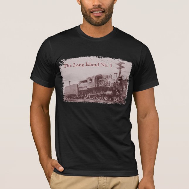 Camisa masculina de locomotiva Baldwin 1900 (Frente)