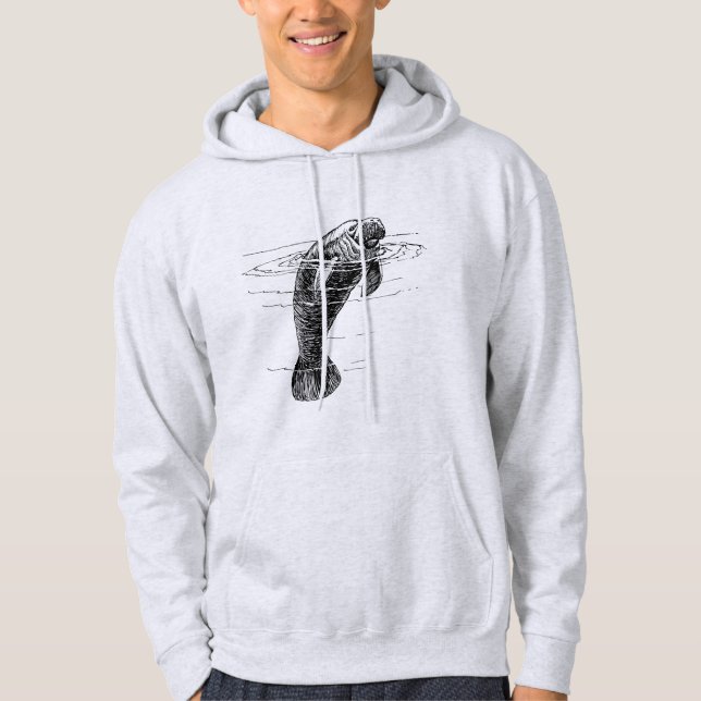 Camisa masculina de Manatee (Frente)