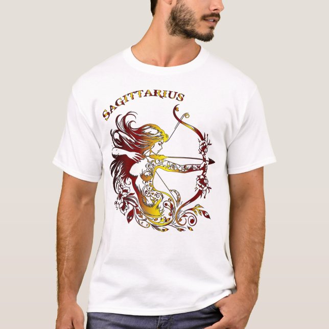Camisa Masculina de Sagitário (Frente)