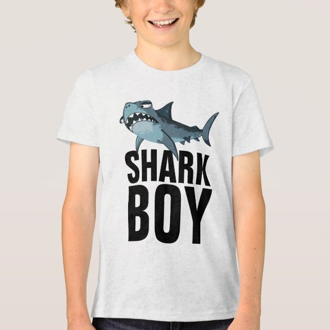 CAMISA MASCULINA DO SHARK BOY (Frente)