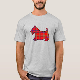 Camisa Masculina do Terrier Escocês Presente