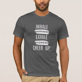 CAMISA MASCULINA INALE E EXALE ÂNIMO JERSEY T SHIR