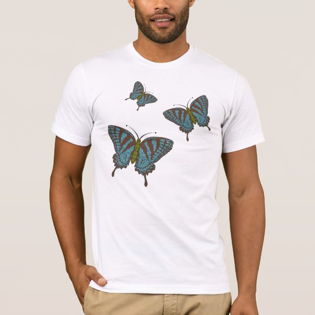 Camisa Masculina Japanese Swallowtail (Frente)