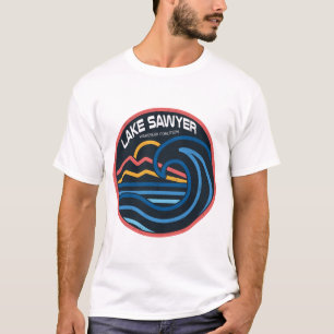 Camisa Masculina Lake Sawyer Wake Surf