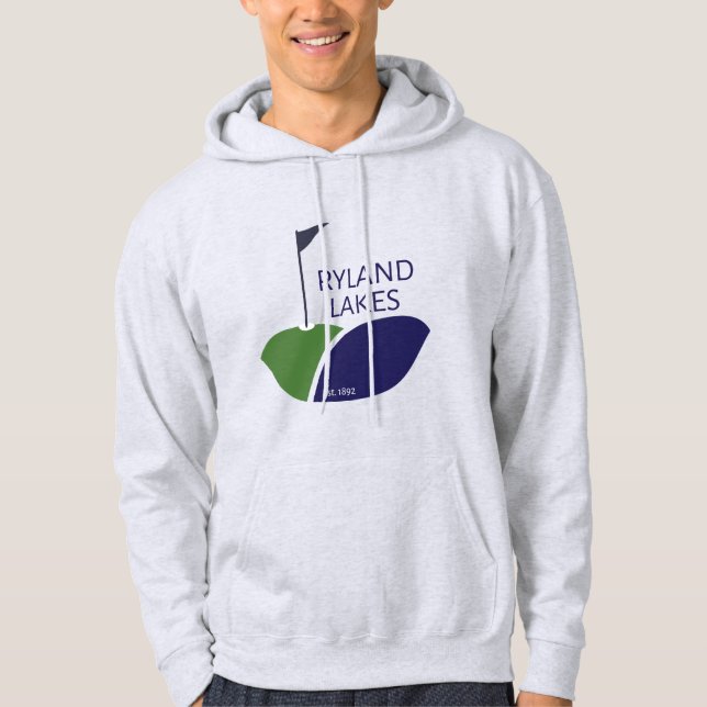 Camisa masculina - Logotipo moderno do lago (grand (Frente)