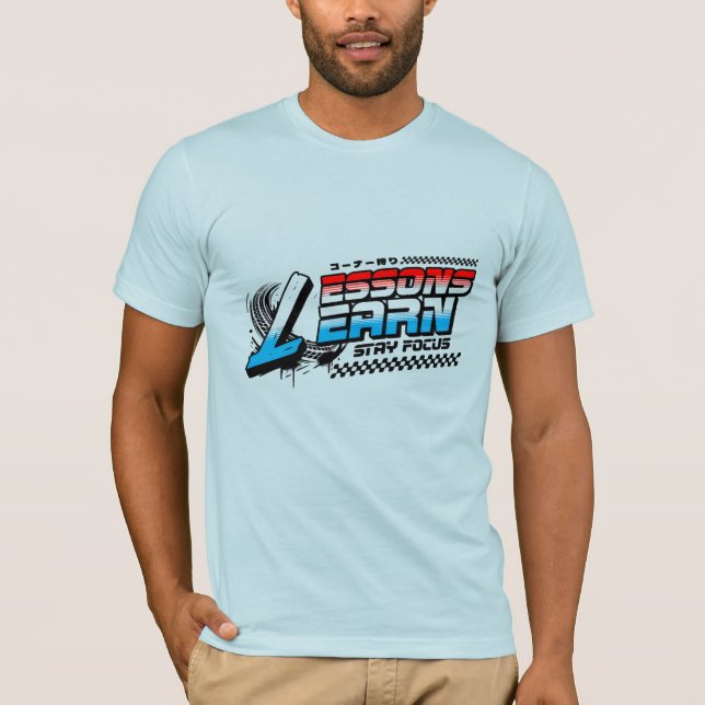 CAMISA MASCULINA MEN'S FOCUS LESSONS LEARN JERSEY  (Frente)