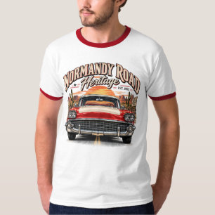 Camisa masculina Normandy Road Heritage Vintage Ro