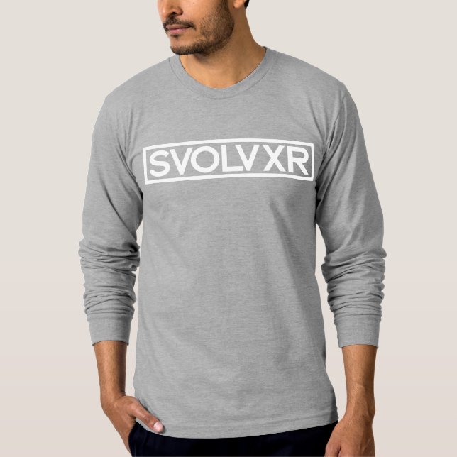 Camisa masculina SVOLVXR (Frente)