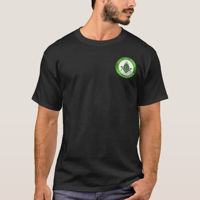 Camisa Masonic Verde (Frente)