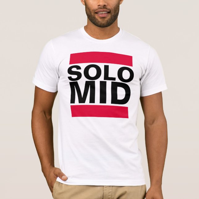 Camisa meados de de solo (Frente)