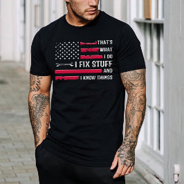 Camisa Mecânica de Engenheiro, Eu conserto coisas,