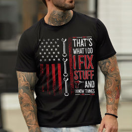 Camisa Mecânica, Eu Conserto Coisas E Sei Coisas