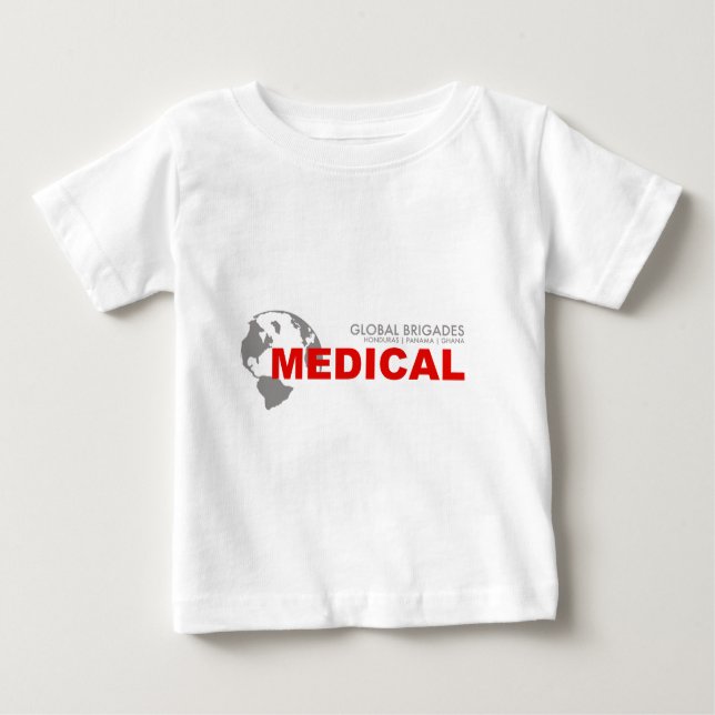 Camisa médica global das brigadas (Frente)