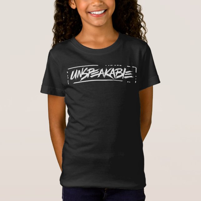Camisa Merch T-Shirt Long Sleeve, Indescritível H (Frente)
