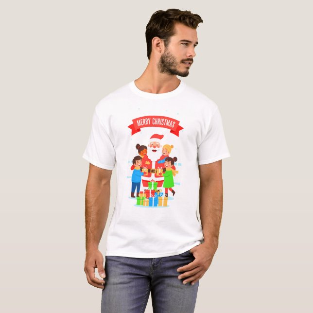 CAMISA MERRY CHRISTMAS (Frente Completa)