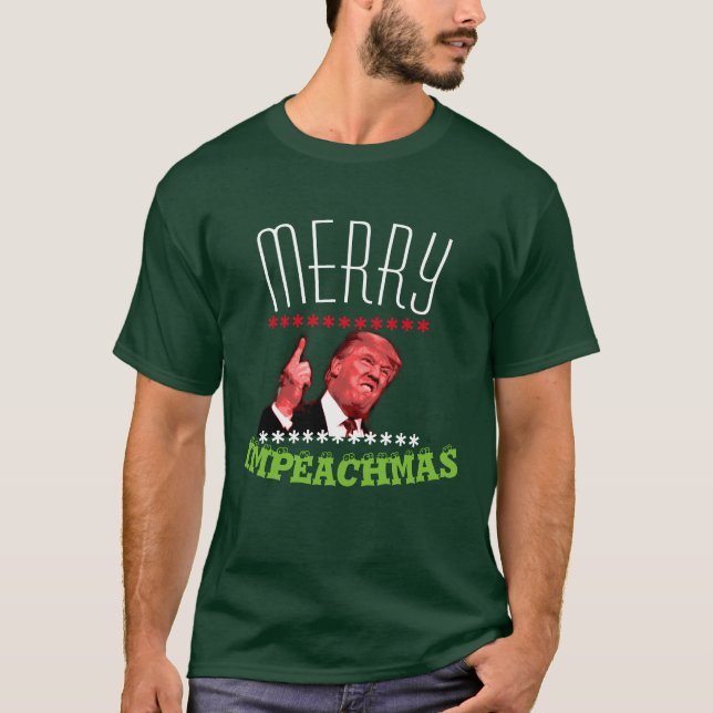 Camisa Merry Impeachmas Loser Trump (Frente)