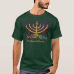 Camisa messiânica de Menorah<br><div class="desc">Uma indicação distintiva de sua confiança nas messias</div>