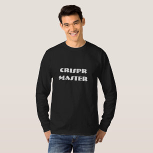 Camisa mestra do geek de CRISPR