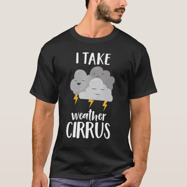 Camisa Meteorológica Eu Levo Um Clima De Cirro Met (Frente)