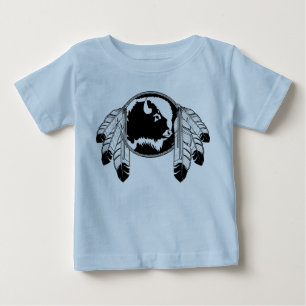 Camisa Metis para Criança Arte da Vida Selvagem Na