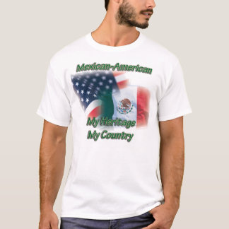 Camisa Mexicana-Amerian do país t da herança dos