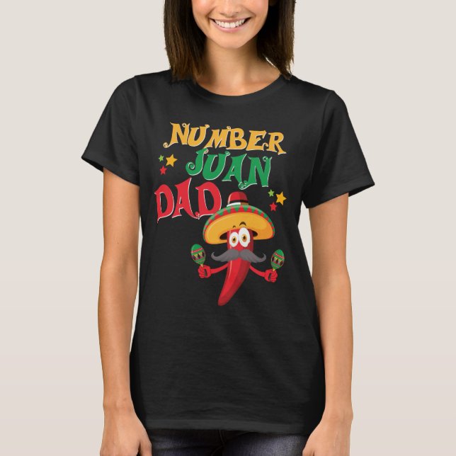 Camisa mexicana espanhola engraçada do dia dos (Frente)